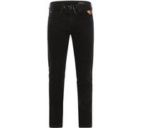 Riding Culture Huppi Pro Black LT Pantalones de ciclismo, negro, tamaño 32 38 para Hombres