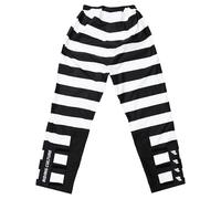 Riding Culture Jamie Rain Pantalón de lluvia Negro/Blanco 4XL unisex