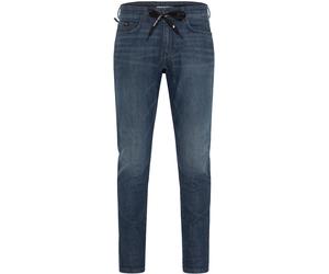 Riding Culture Tapered Slim Men LT Pantalones de ciclismo, Azul, Talla 30/32