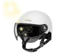 Riding Helmet - Open Face Motorcycle Scooter Helmet, Lightweight Quick Release Headwear with UV Sun Visor, Secure Fit Function, Ideal for Commuting Touring Weekend Riders Friends