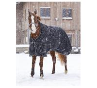 RIDING WORLD Manta Oxford con Forro Polar - Colores - Negro, Talla - 6.0