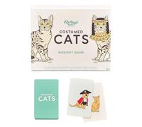 Ridley's Games GME051 Costumed Cats Memory Game Matching Card, Multi