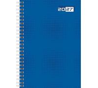 rido/idé 7021007027 Buchkalender Mod. futura 2 2027 A5, Papier, blau
