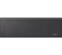 rido/idé 7031642907 Querterminbuch Mod. futura 5 2027 420×137 mm, Kunststoff, schwarz