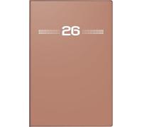 rido/idé Agenda de bolsillo Mod. partner/Industria I 2026 | A7, plástico, caramel