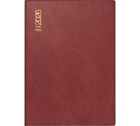 rido/idé Agenda de bolsillo, Mod. Technik III 2026, A6, plástico, burdeos