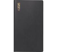 rido/idé Agenda de bolsillo, Mod. TM 11 2026, A6, plástico, negro