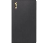 Rido Calendario de bolsillo TM 15 2026 A6 plástico negro