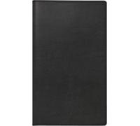 rido/idé Agenda de bolsillo, modelo M-Planer (2025), 2 páginas = 1 mes, A6, 32 páginas, cubierta de piel sintética, color negro
