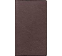 rido/idé Agenda de bolsillo modelo M-Planer (2025), 2 páginas = 1 mes, A6, 32 páginas, tapa de piel, color rojo