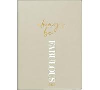 rido/idé Agenda de bolsillo, modelo Technic, S (2025), diseño Fabulous, 2 páginas = 1 semana, A6, 144 páginas, cubierta de piel sintética, flexible, color gris claro