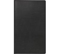 rido/idé Agenda de bolsillo modelo TM 15 (2025), 1 página = 1 semana, A6, 112 páginas, tapa de piel sintética, color negro