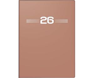 rido/idé Calendario de bolsillo, Mod. perfect/Technik I 2026, A6, plástico, caramelo