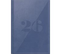 rido/idé Calendario de libro Mod. Mentor 2026, A5, piel sintética, lavanda