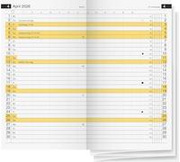 rido/idé Calendario mensual de repuesto Mod. Miniplaner d 15 2026 | 87 × 153 mm