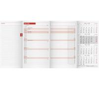 rido/idé Calendario mensual de repuesto Mod. TM 12 2026 | 87 × 153 mm, cartón, blanco