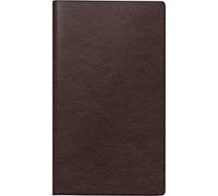 rido/idé Calendario mensual modelo TM 12 2024, 2 páginas = 1 mes, tamaño de la hoja, 8,7 x 15,3 cm, color rojo vino