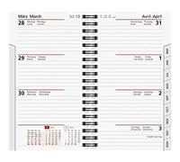 rido/idé Calendario semanal de repuesto modelo Timer 2023, hoja de 8,7 x 15,3 cm, color blanco