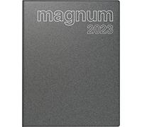 rido/idé Calendario semanal modelo Magnum 2023 tamaño hoja 18,3 x 24 cm gris