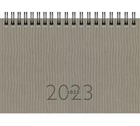 rido/idé Calendario semanal modelo TM 17/contacter 2023 tamaño hoja 8,7 x 15,3 cm gris