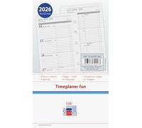 rido/idé Calendario semanal planificador de tiempo fun 2026 | A7