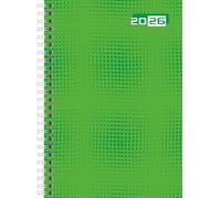 rido/idé Futura 2 '26 - Calendario de papel A5, color verde
