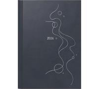 rido/idé Mentor 2026 Bubbles - Agenda de libro (A5, piel sintética)