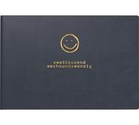 rido/idé Septimus 2026 Smile - Agenda de bolsillo, A6 horizontal, piel sintética