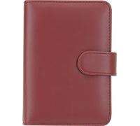 ridoidé Agenda de tiempo fun 2024, Planificador Calendario Organizador, 2 páginas = 1 semana, tamaño de hoja 7,6 x 12,7 cm, color rojo