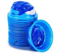 Ridota Paquete de 24 bolsas de emesis, bolsas desechables para vómitos, bolsas de mareo de aviones y automóviles, bolsas de náuseas para viajes por mareo por movimiento (azul)