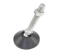 RIDRAMENTO Niveladores de Muebles Pies, 4 Patas Niveladoras Giratorias Ajustables for Muebles, M8-M12, Base De 40-60 Mm, Perno 50-150(D50xm8x50)