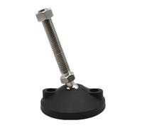 RIDRAMENTO Niveladores de Muebles Pies, Patas De Torno Ajustables, Niveladoras for Muebles, Base Giratoria D80mm M8-M20(D80xm10x100,1Pcs)