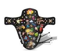 RIE:Sal Design Dreck: Spatz Mudguard Juventud Unisex, Stickerbomb, Estándar