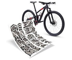 RIE:Sal Design Mixte Frame:Guard Película Protectora para Marco, patrón Serpiente, estándar de la UE