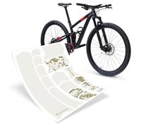 RIE:Sal Design Mixto Frame:tape3000 Kit de protección para Marco Bicicleta, Alpine, Normal EU