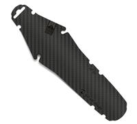 RIE:Sel Design Rit:ze Mudguard-Protector antisalpicaduras, Unisex, Carbón, Normal
