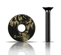 RIE:Sel Design Stem Tapa de horca-Top Cap, Unisex, Alpine, 1 1/8" (2,85 cm)