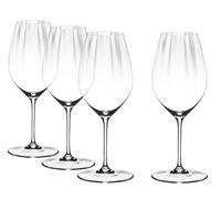 RIEDEL Copa de vino Rendimiento Riesling, 4 pack, cristal transparente, premium hecho a máquina