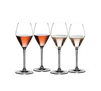 Riedel Glasses Mixing Set Rosé 4 pcs, copas de vino rosado, vaso de cristal, 322 ml