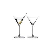 RIEDEL Grape Martini/Copas de cóctel, 2 unidades, cristal transparente, fabricado a máquina
