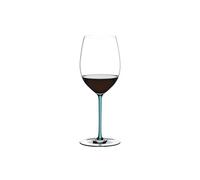 RIEDEL Hecho a mano Fatto A Mano Cabernet/Merlot Glass Turquesa