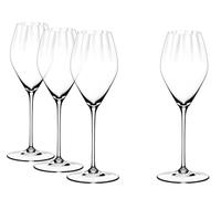 RIEDEL Juego de 4 copas de champán de alto rendimiento