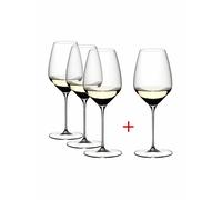 RIEDEL Juego de copas de vino blanco de 4 piezas VELOCE Riesling transparente