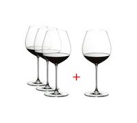 RIEDEL Juego de copas de vino tinto de 4 piezas VERITAS Cabernet/Merlot transparente