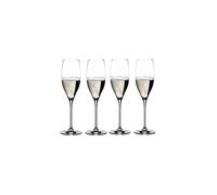 RIEDEL Set de copas de champán de 4 piezas VINUM Cuvee Prestige transparente