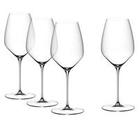 RIEDEL Veloce Riesling, 4 unidades, cristal transparente, hecho a máquina de primera calidad