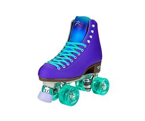Riedell Patines - Orbit - Patines de Cuatro Ruedas para Mujer al Aire Libre | Ultravioleta | Talla 11
