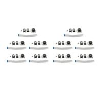 rieder 10X MóDulo de CáMara de VisióN para, Mini 5MP 1080P HD Video OV5647 Sensor Kit de CáMara Web con Corte IR Incorporado