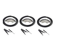 rieder 3X Conectores Sin Soldadura Diseño Guitarra Cable DIY Guitarra Kit de Cable de de Pedal