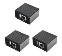 rieder 3X para placa de desarrollo NanoPi NEO + disipador de + kit de carcasa metálica Allwinner H3 Quad Core 512 MB RAM Openwrt/LEDE